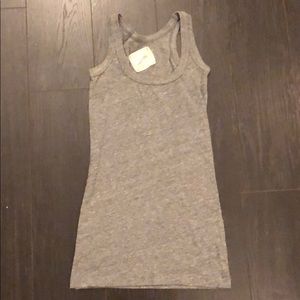 Daft bird heather grey tank
